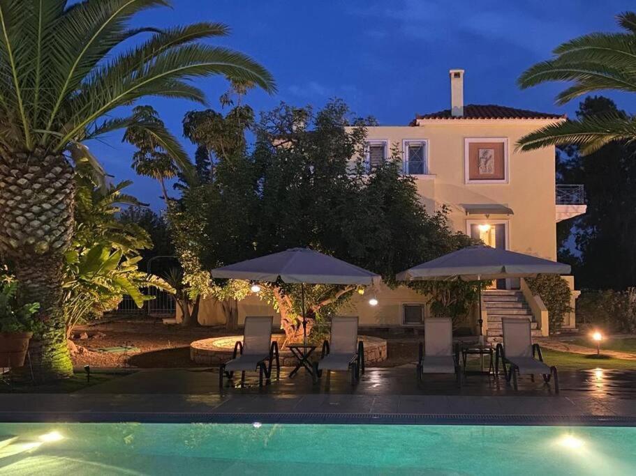 Villa Elmar Aegina Eksteriør bilde